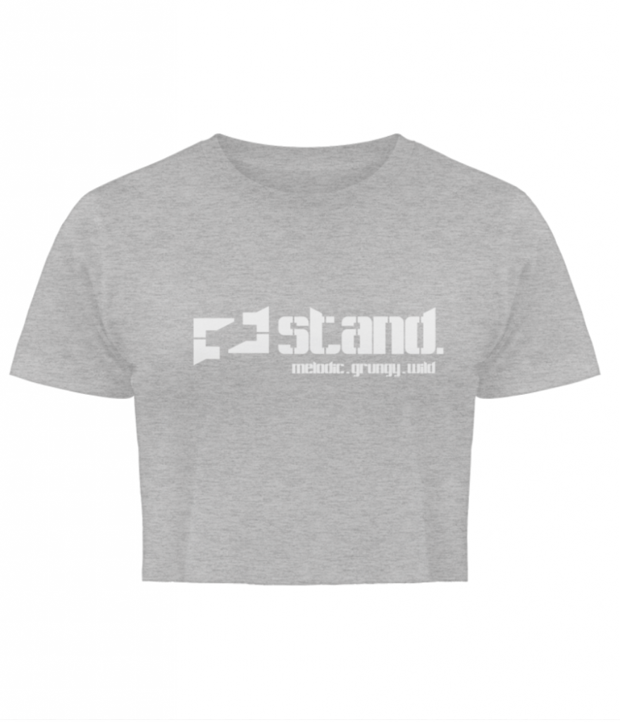 Rockband Berlin Damen Crop-Shirt Vorderseite